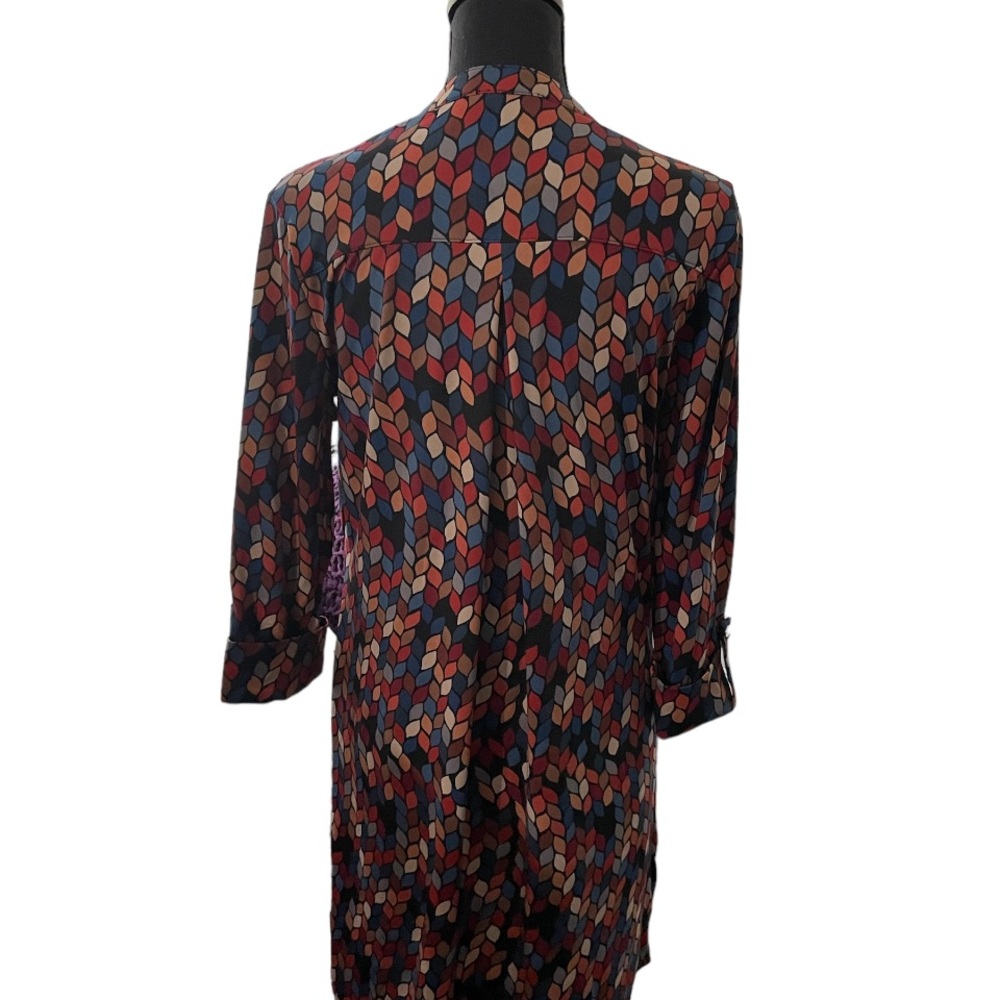Ava & Grace Women’s Long Sleeve Dress -Fall Multicolor- Size Small - Picture 8 of 10